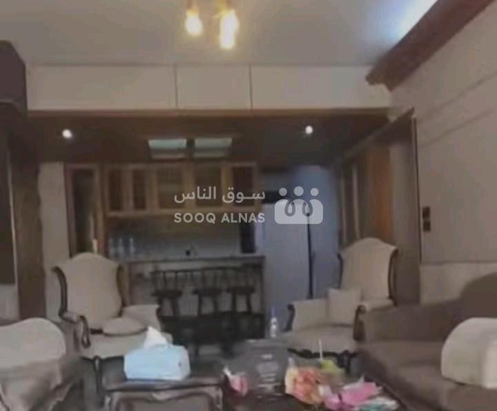 شقة مفروشه مع حديقة بمنطقة التجارة