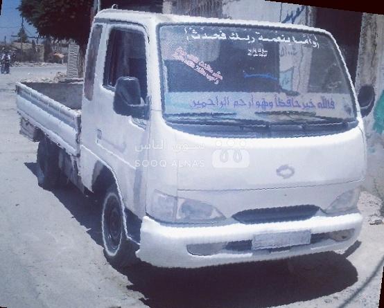 للبيع بيك اب سامسونج 5000 دولار خالي برا جوا محرك هوندا بي بي جاهزه على الشغل حاله جيده