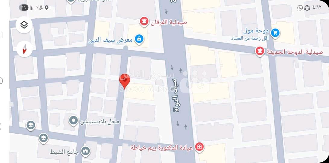محل للبيع
